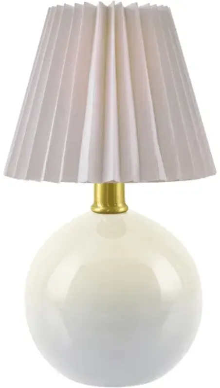 Ferez FRZ-011 12"H x 8"W x 8"D Accent Table Lamp