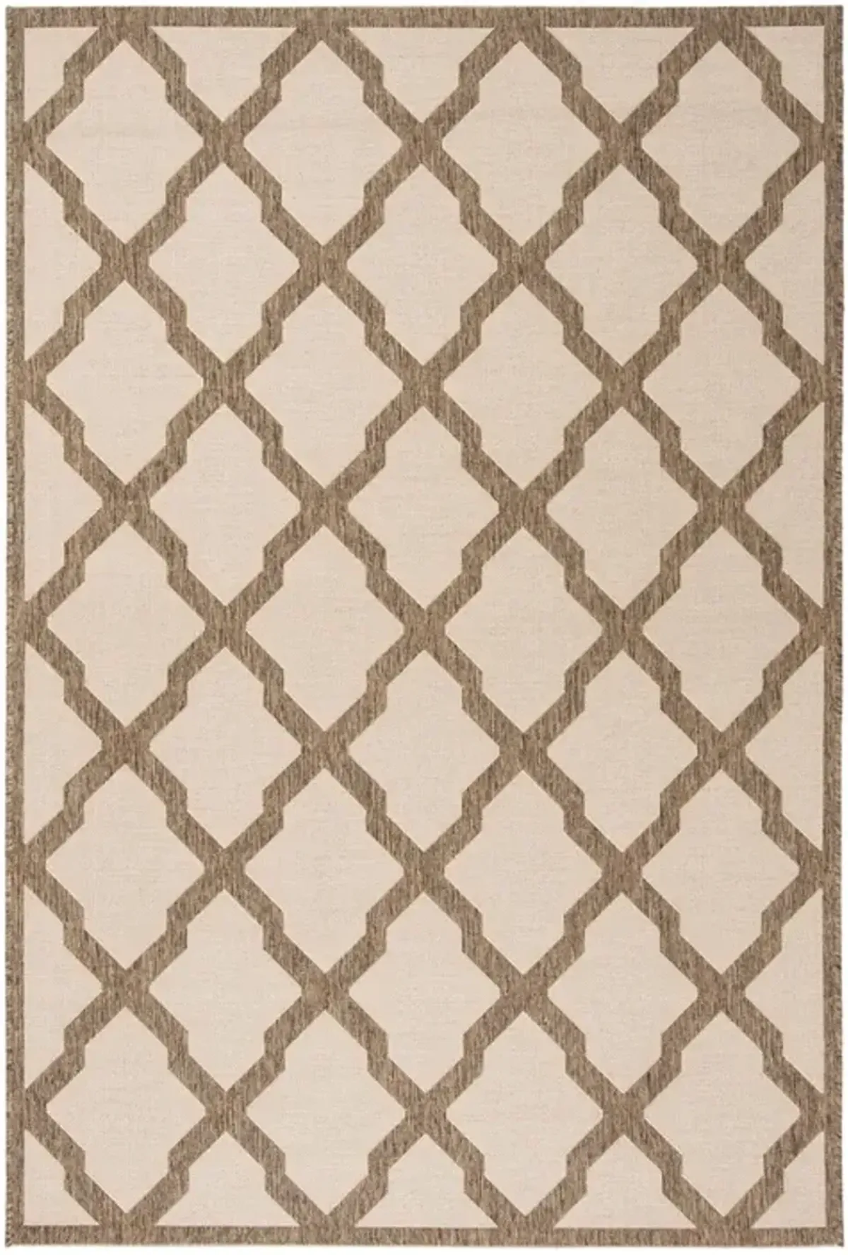 LINDEN 122 Collection LND122C-5 Cream / Beige 5'-3" X 7'-6"