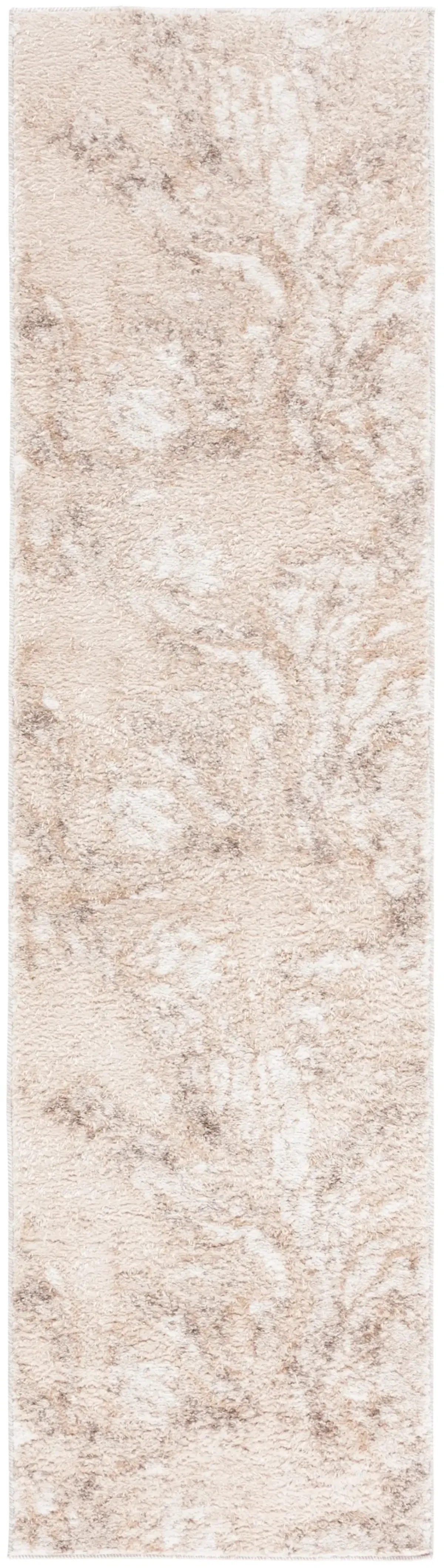 RAVINE SHAG 352 BEIGE  2'-2' x 8' Runner Rug