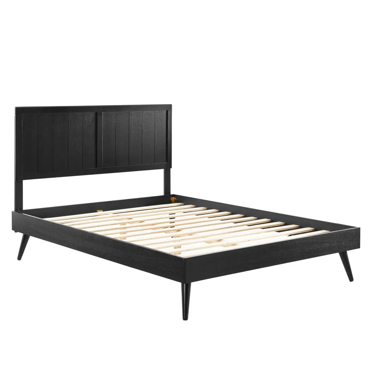 Alana Platform Bed With Splayed Legs