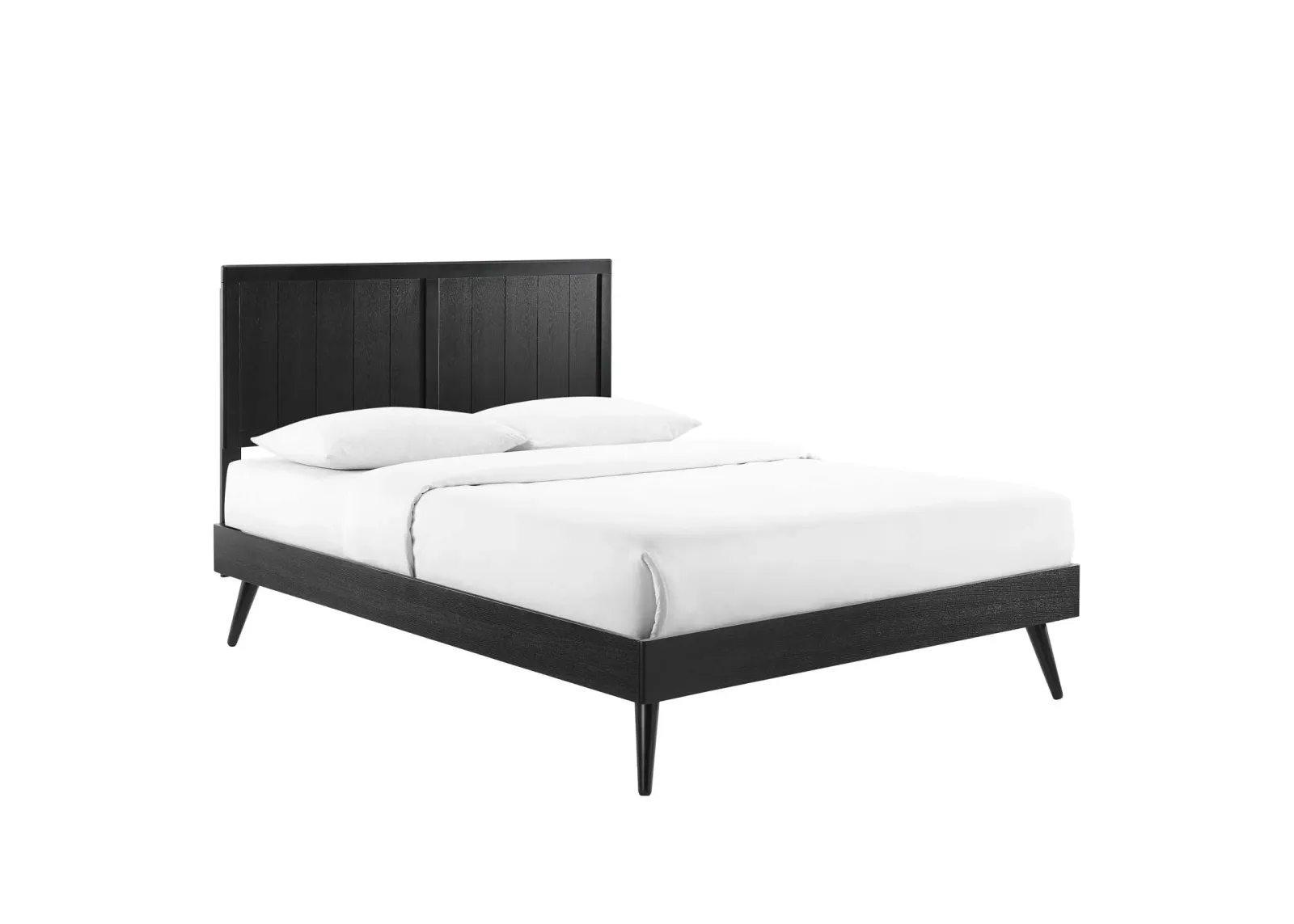 Alana Platform Bed With Splayed Legs