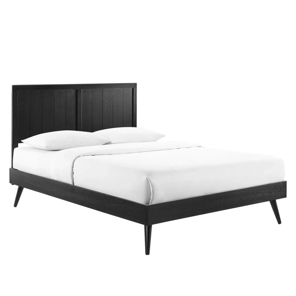 Alana Platform Bed With Splayed Legs