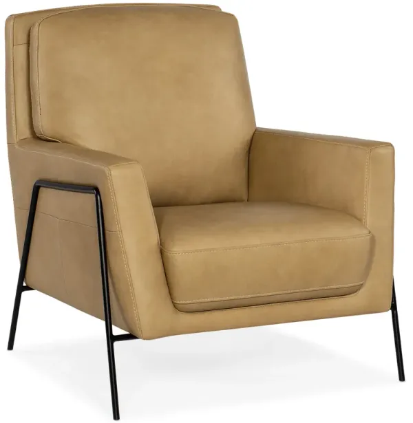 Amette Metal Frame Club Chair