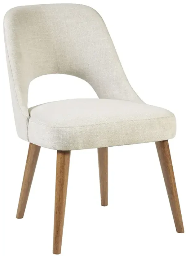 INK+IVY Nola Cream Dining Side Chair (Set of 2)