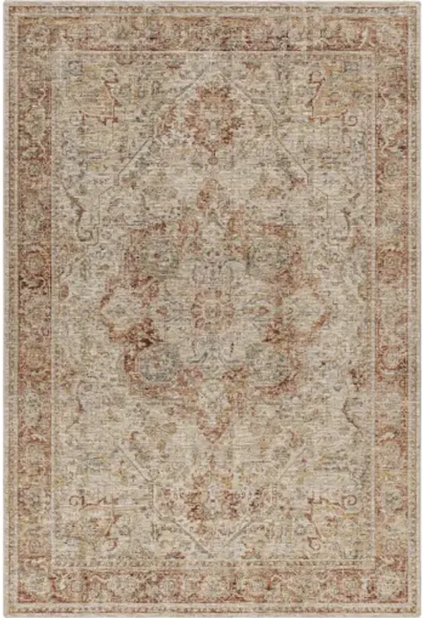 Naila IAL-2318 2'7" x 3'11" Machine Woven Rug