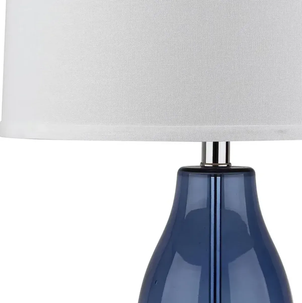 MERCURIO, 28 INCH, BLUE, TABLE LAMP SET OF 2 W/ USB PORT?