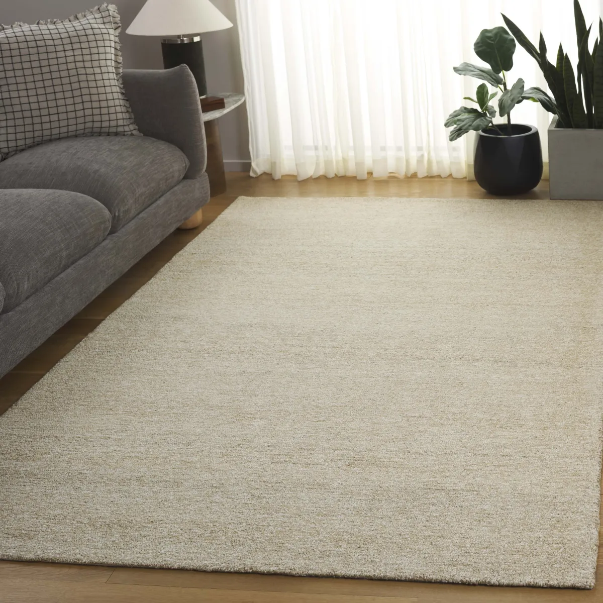 NATURAL FIBER Hand Tufted 3' x 5' area rug
