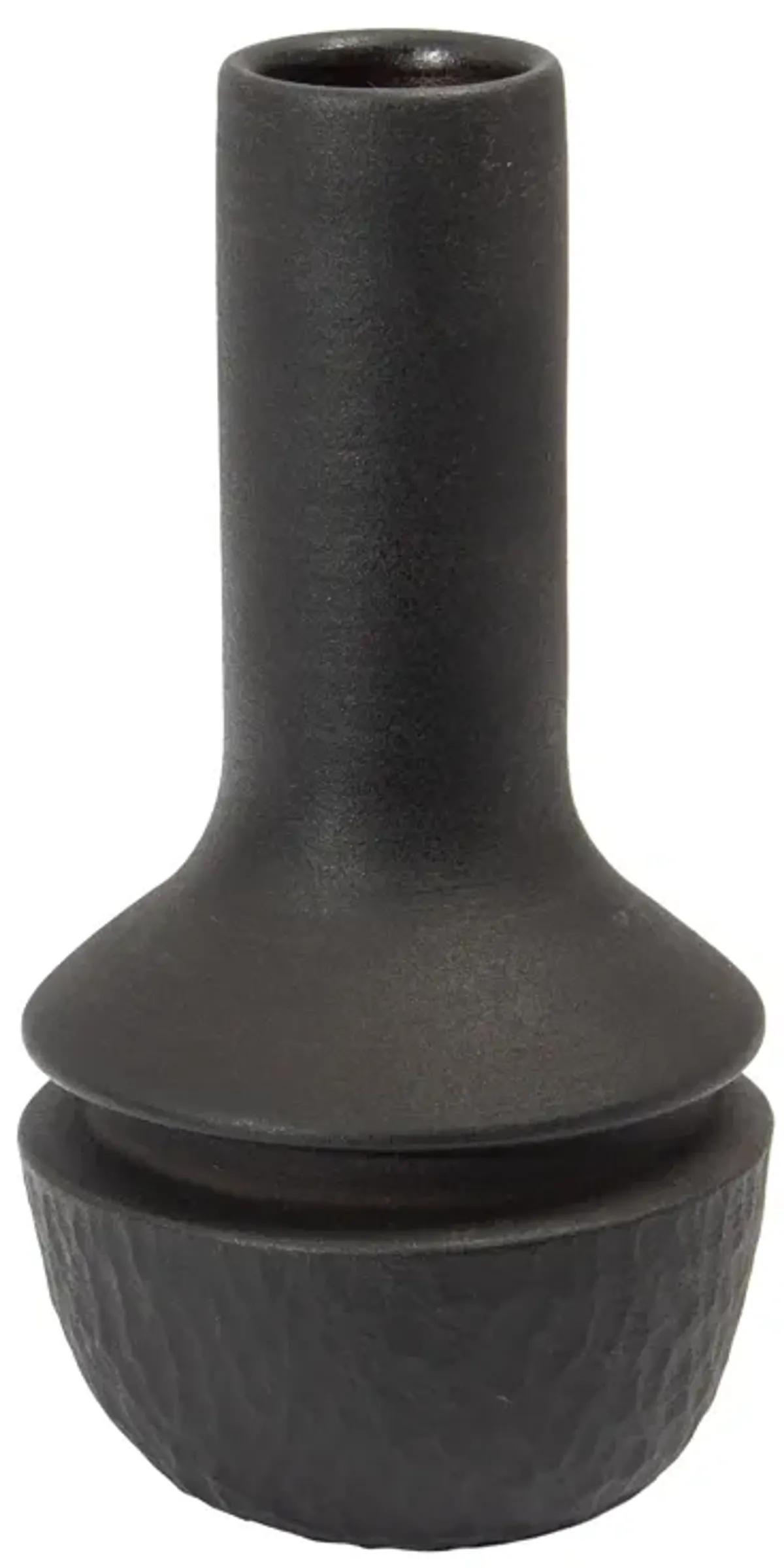 Shadow Vase - Medium Matte Black