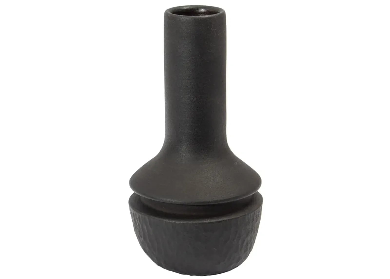 Shadow Vase - Medium Matte Black