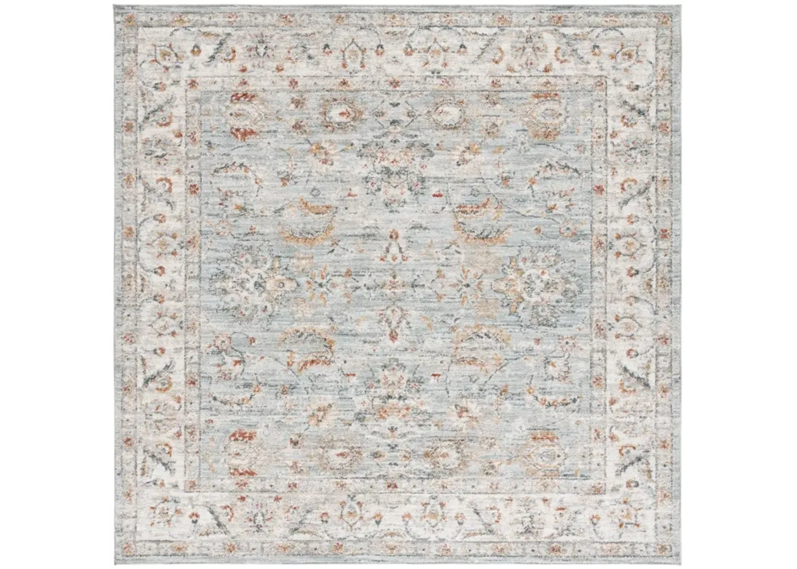 AVALON 220 LIGHT BLUE  6'-7' X 6'-7' Square Square Rug