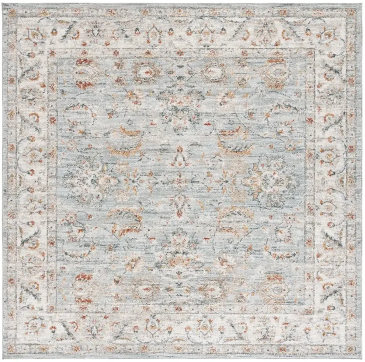 AVALON 220 LIGHT BLUE  6'-7' X 6'-7' Square Square Rug