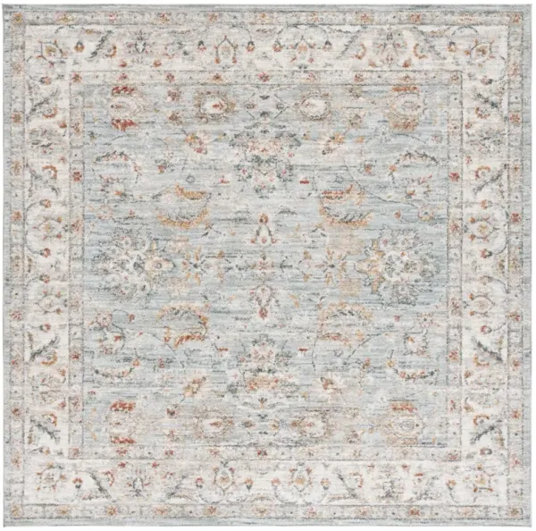 AVALON 220 LIGHT BLUE  6'-7' X 6'-7' Square Square Rug