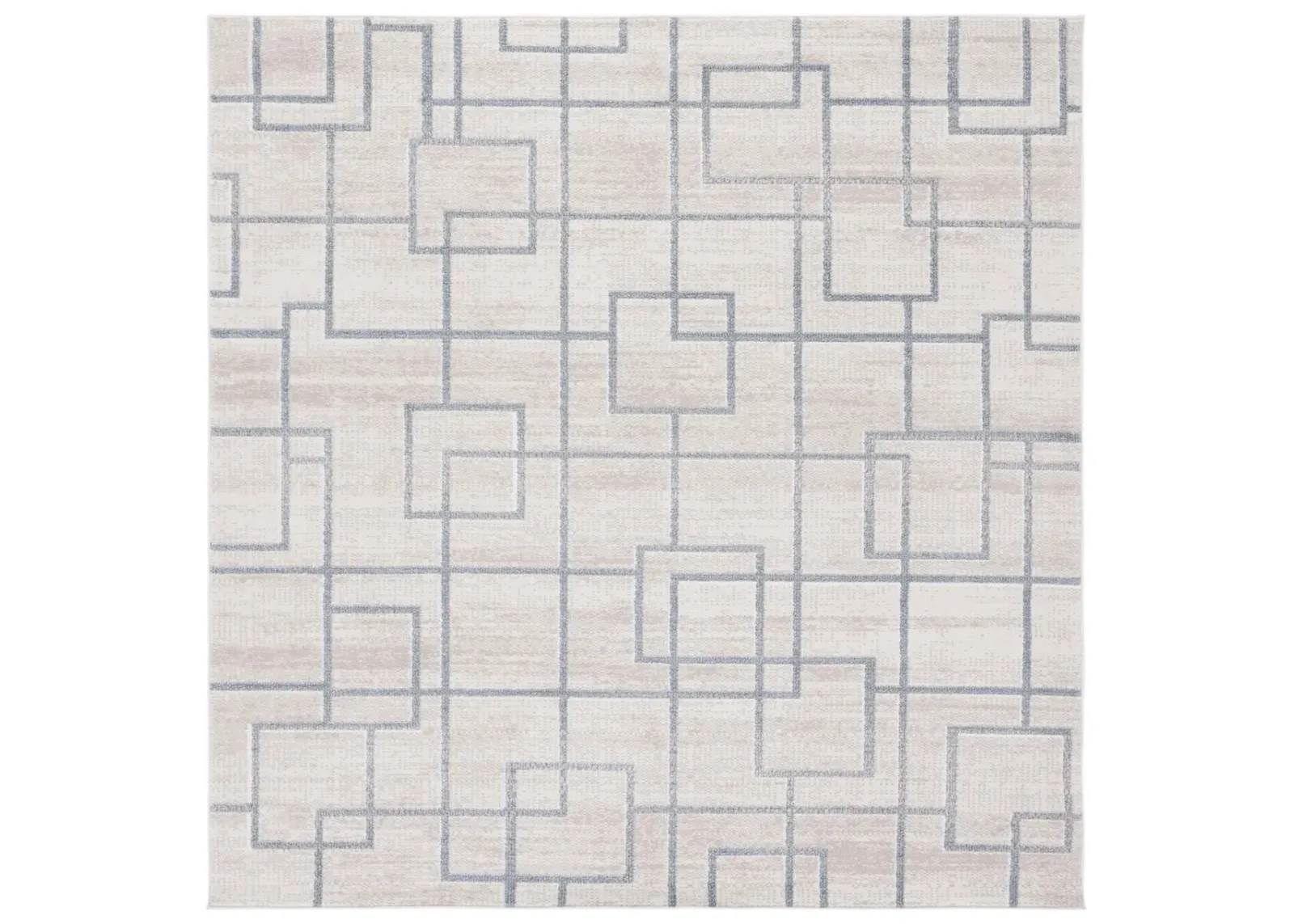 BLAIR WASHABLE 238 Grey 6'-7' X 6'-7' Square Square Rug