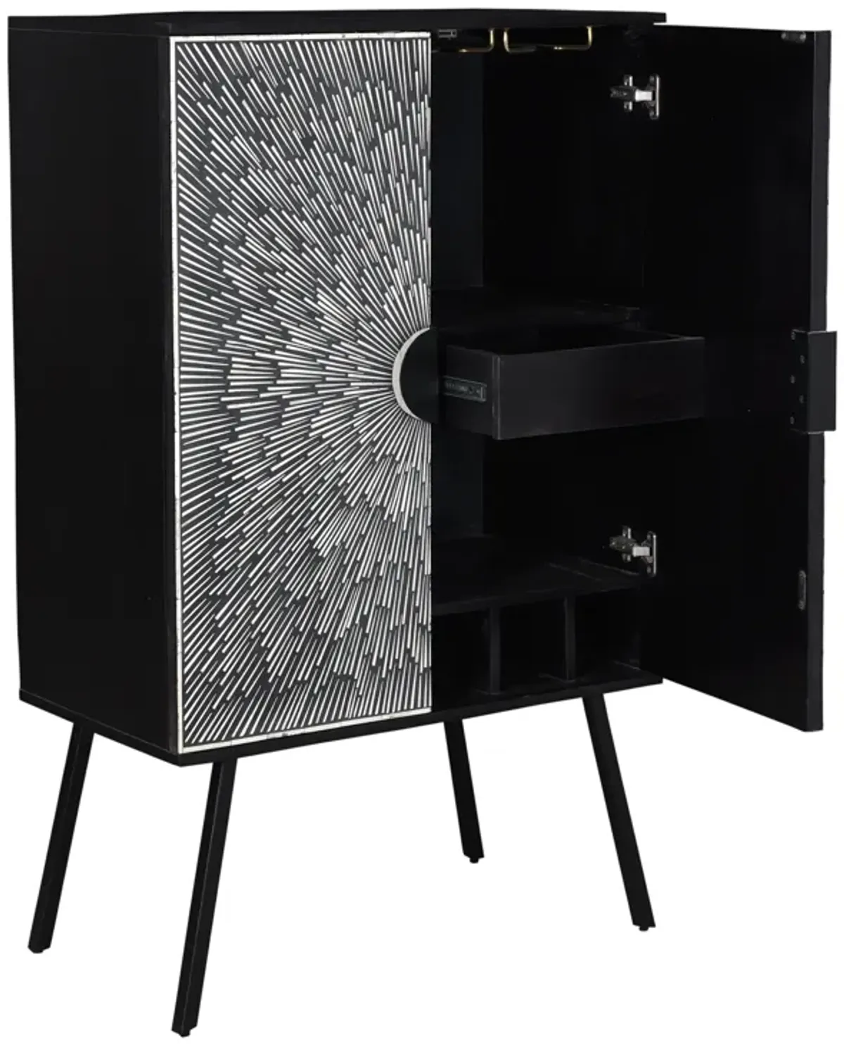 SUNBURST WINE CABINET