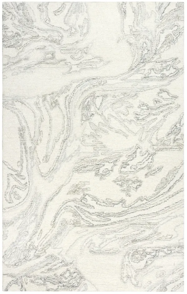 Harmony Ivory  Wool 7'9" x 9'9" Rectangle Rug