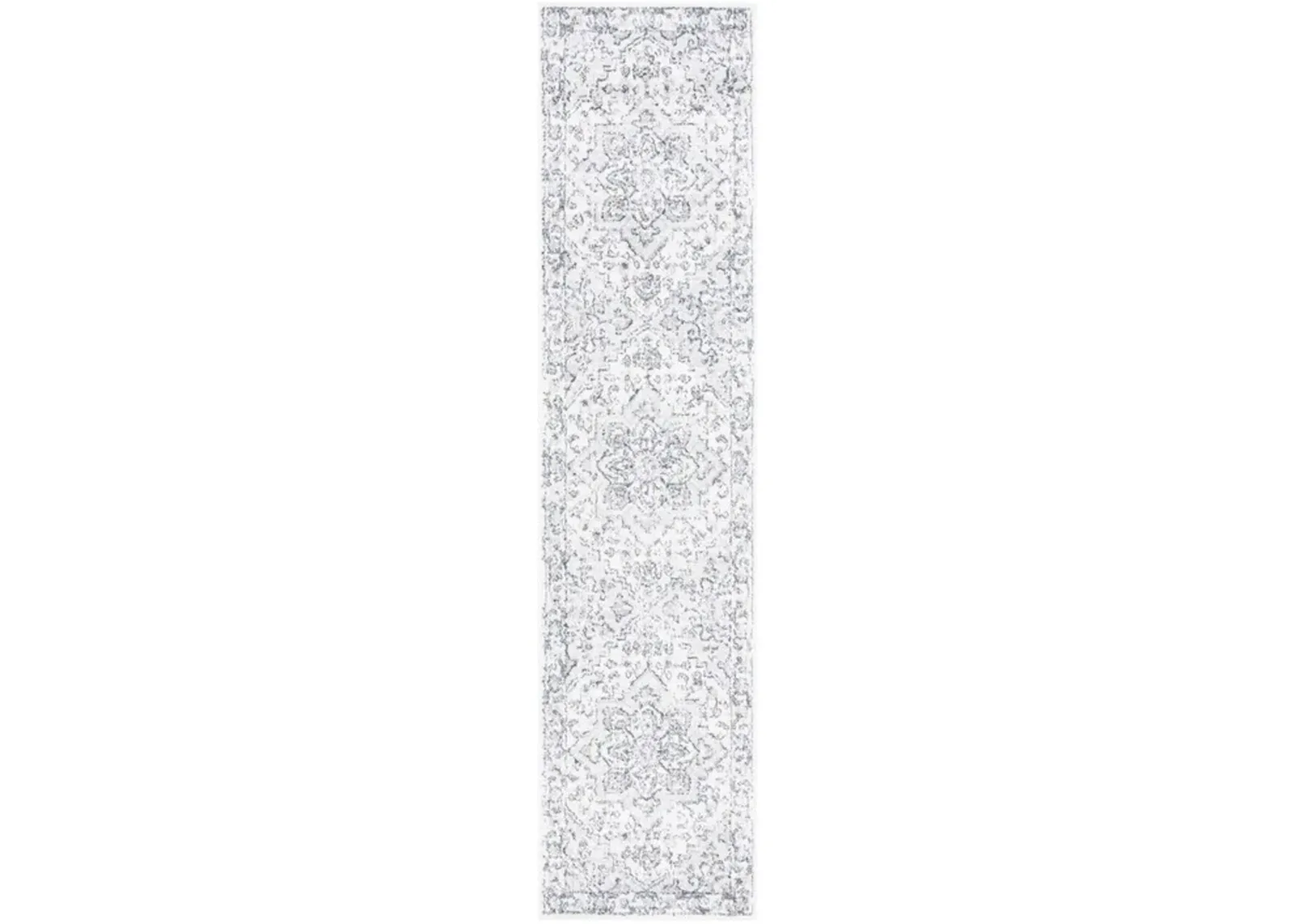 LAYLA 102 Grey 2'-2' X 9' Runner Rug