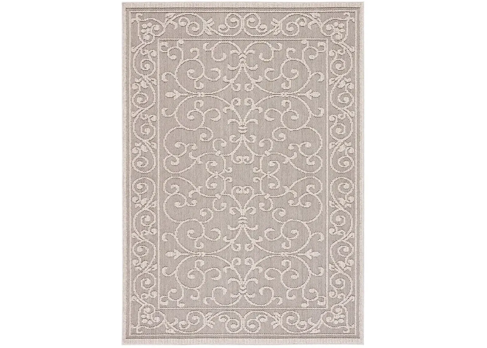 GLOBAL 204 Beige 8' X 10' Large Rectangle Rug