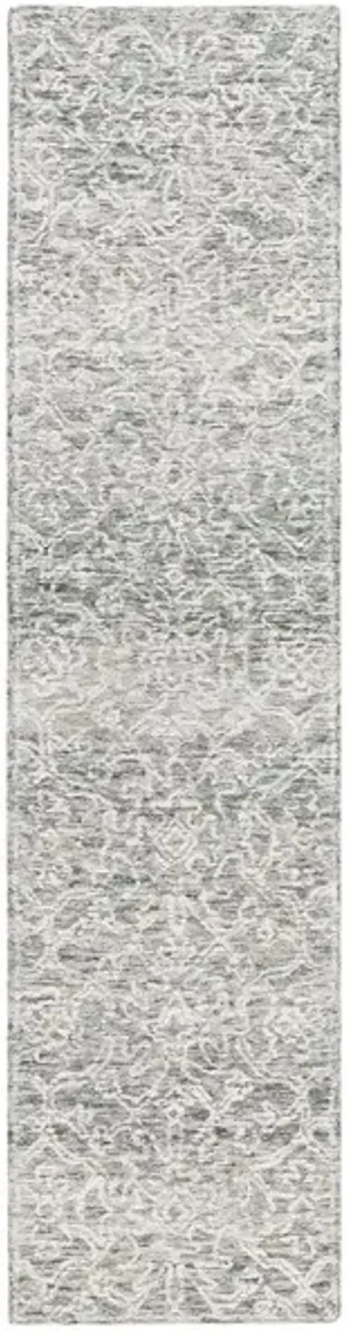 EBONY 301 Beige  2'-3' X 9' Runner Rug