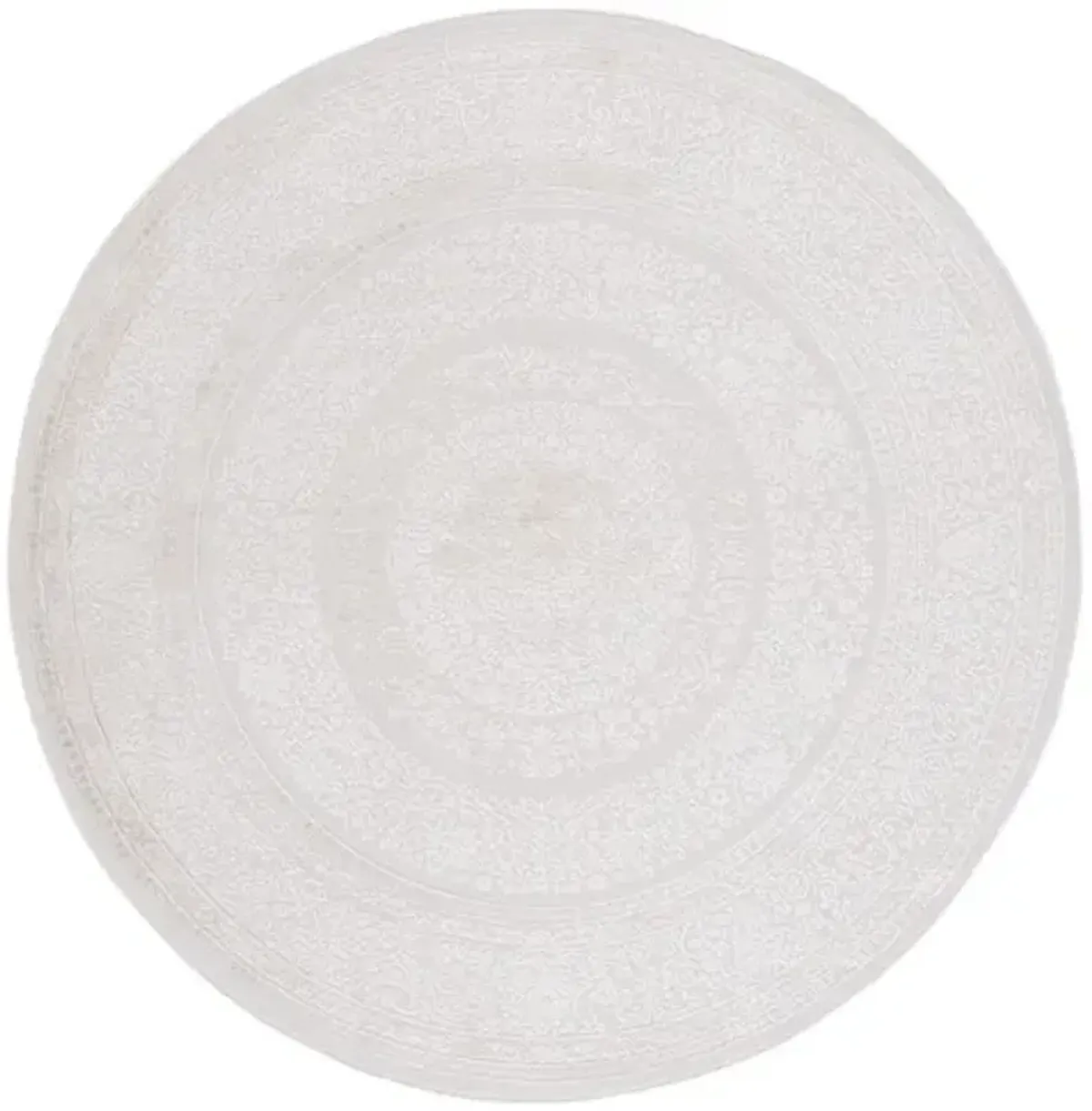 HANNA 109 Beige 6'-7' X 6'-7' Round Round Rug