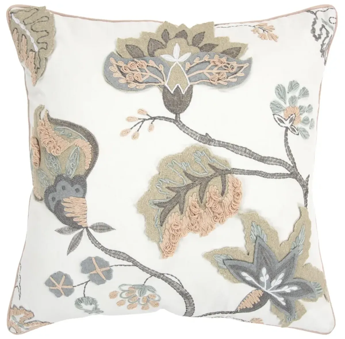 Floral Blush Pillow