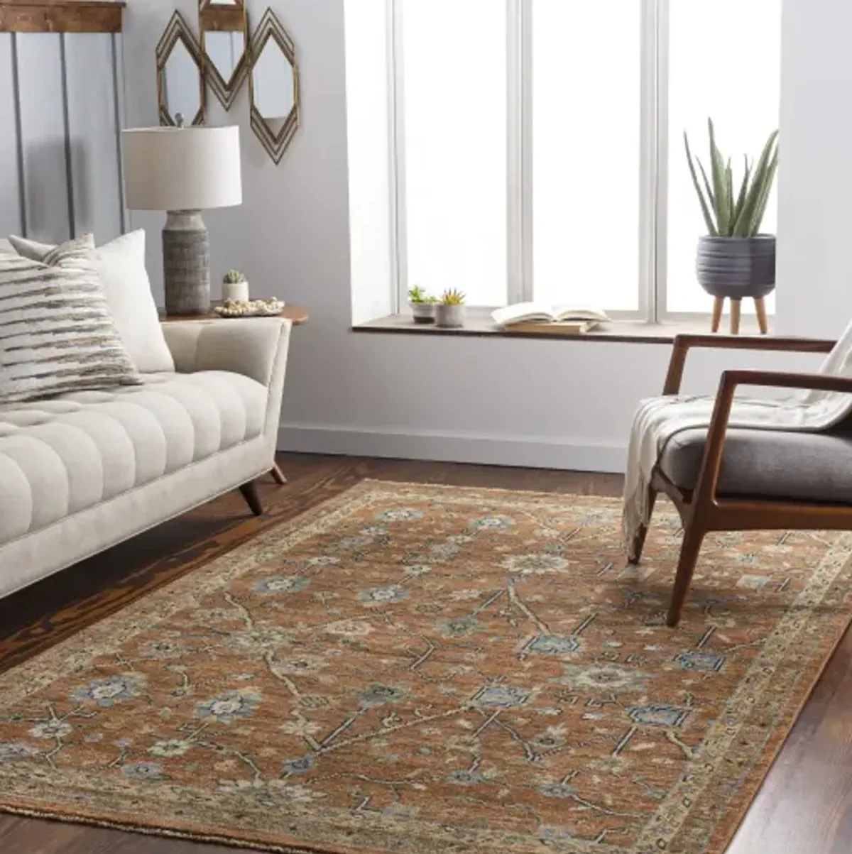 Reign REG-2301 2'6" x 8' Handmade Rug