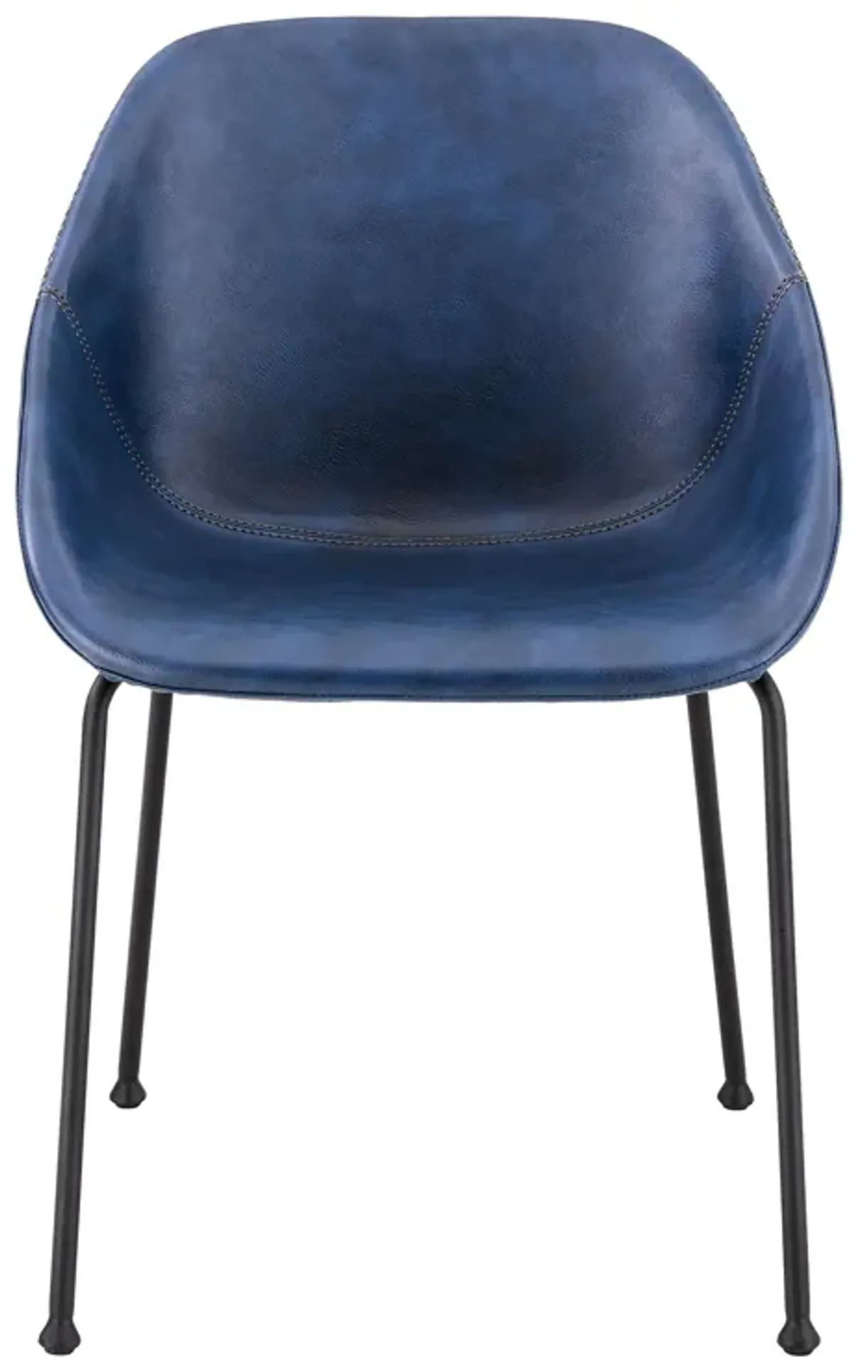 Corinna Side Chair in Vintage Dark Blue - Set of 2