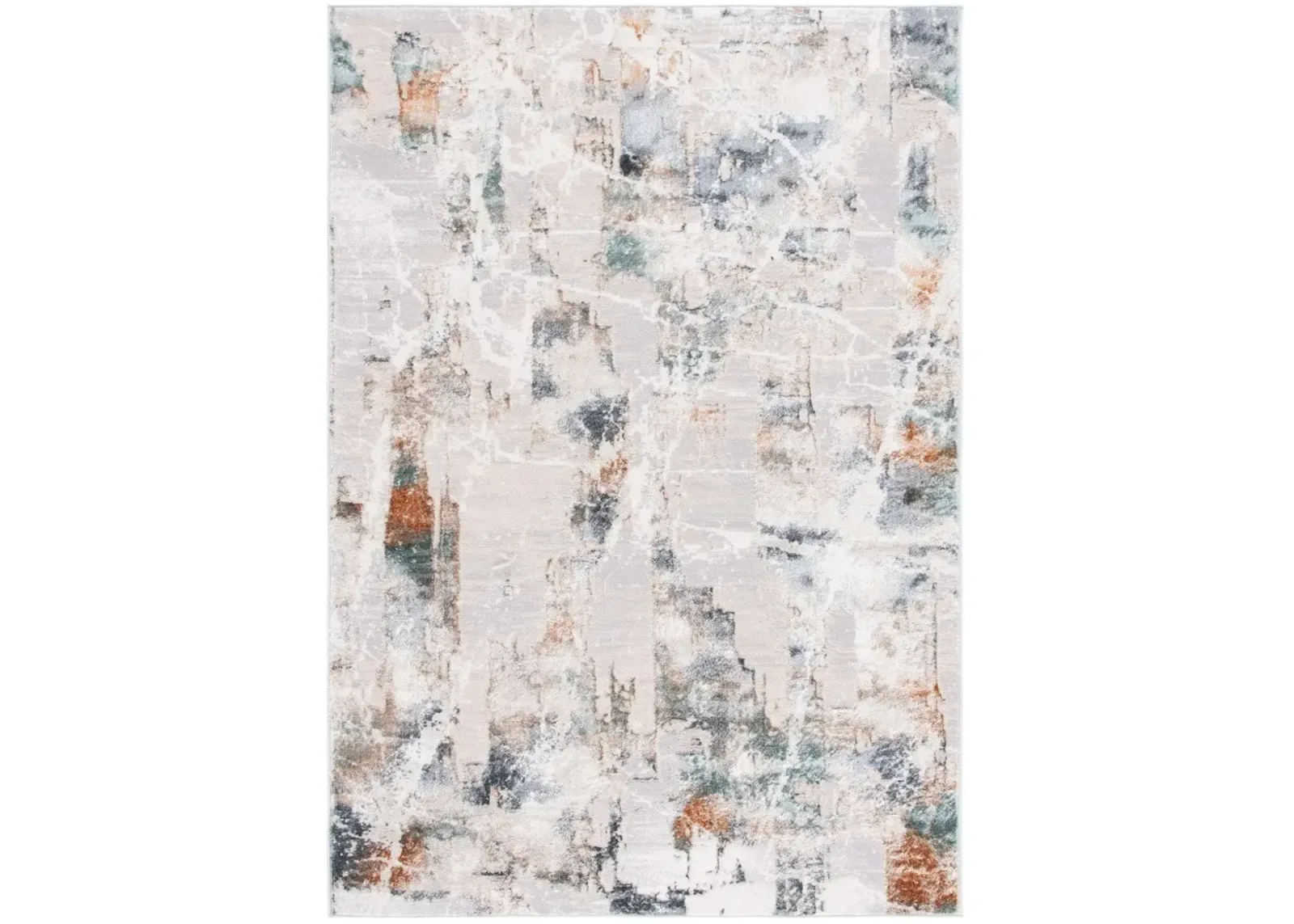 ALENIA 109 Grey 9' X 12' Large Rectangle Rug