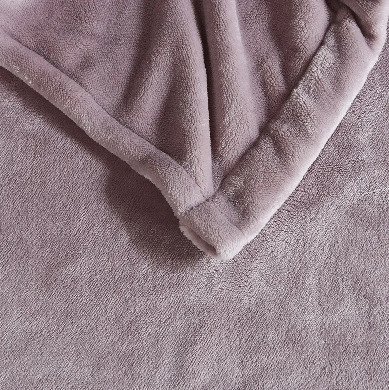 Beautyrest Heated Plush Lavender Blanket