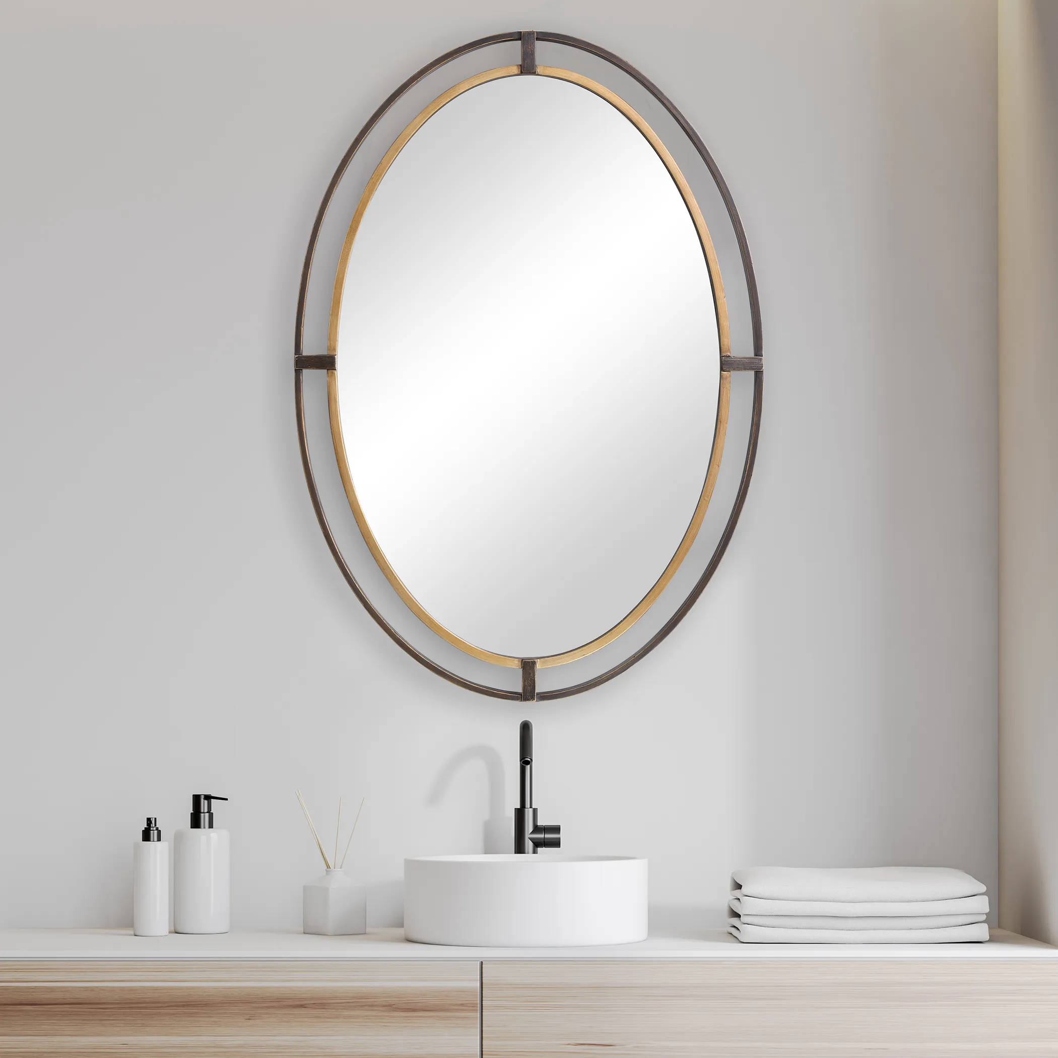 Four Points Wall Mirror