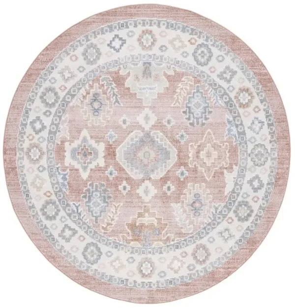 BLAIR WASHABLE 218 Multi 6'-7' X 6'-7' Round Round Rug