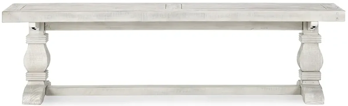 Quincy 66" Bench Nordic Ivory