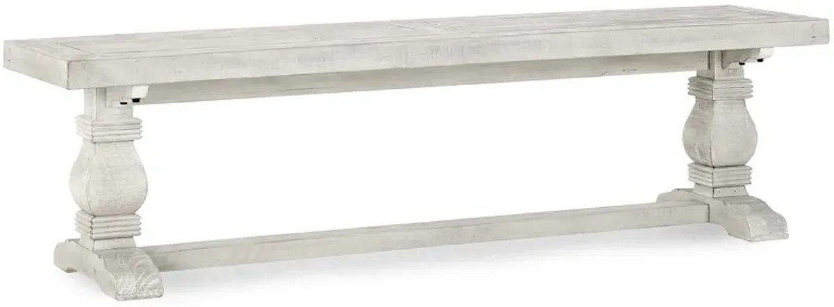 Quincy 66" Bench Nordic Ivory