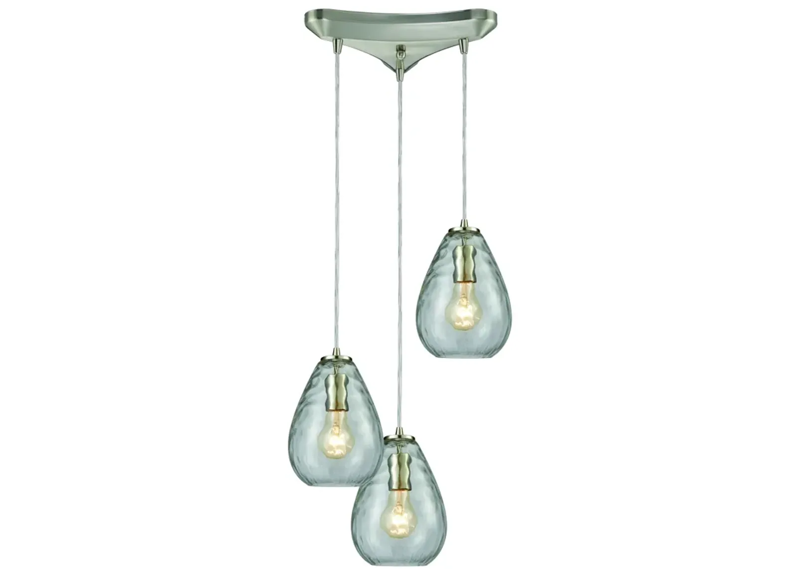 Lagoon Configurable Multi Pendant - Satin Nickel