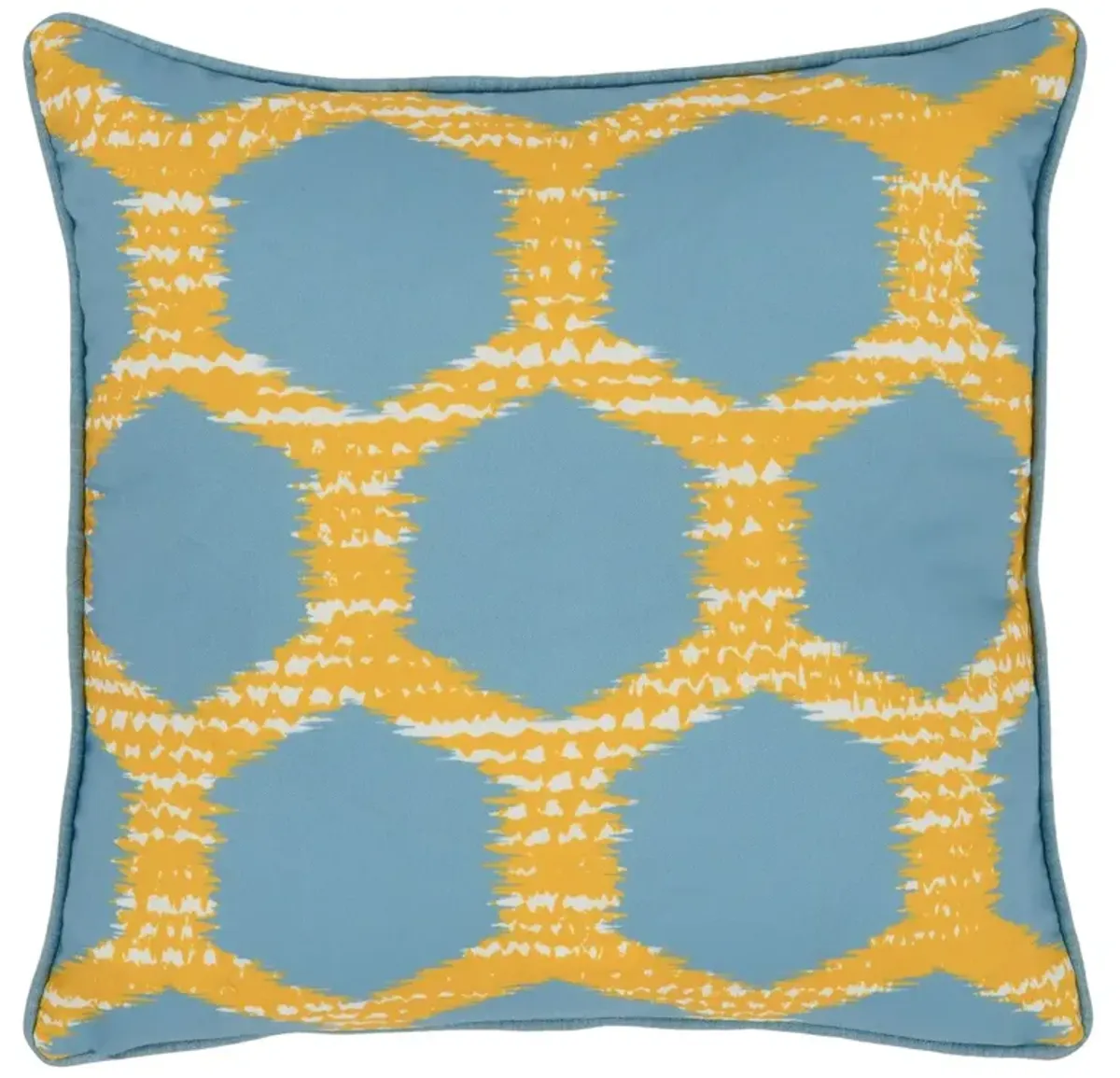 Indr/Outdr Gaines Yellow/Blue 20x20