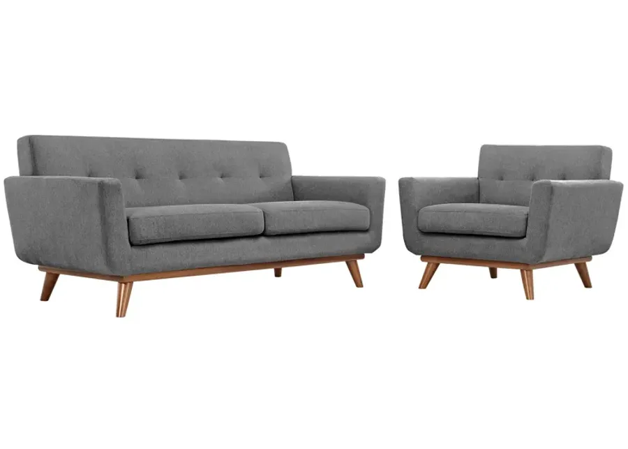 Engage Armchair and Loveseat Set of 2