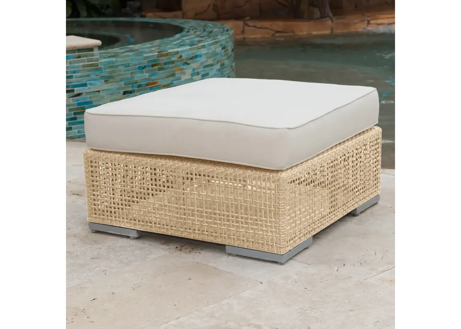 Panama Jack Austin Ottoman - Standard