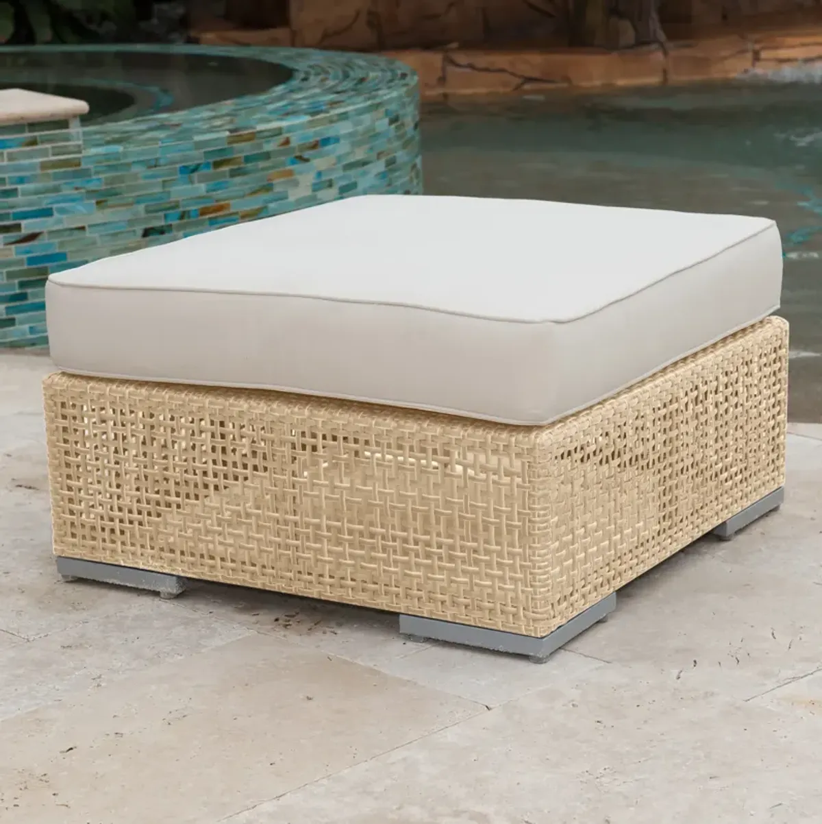 Panama Jack Austin Ottoman - Standard