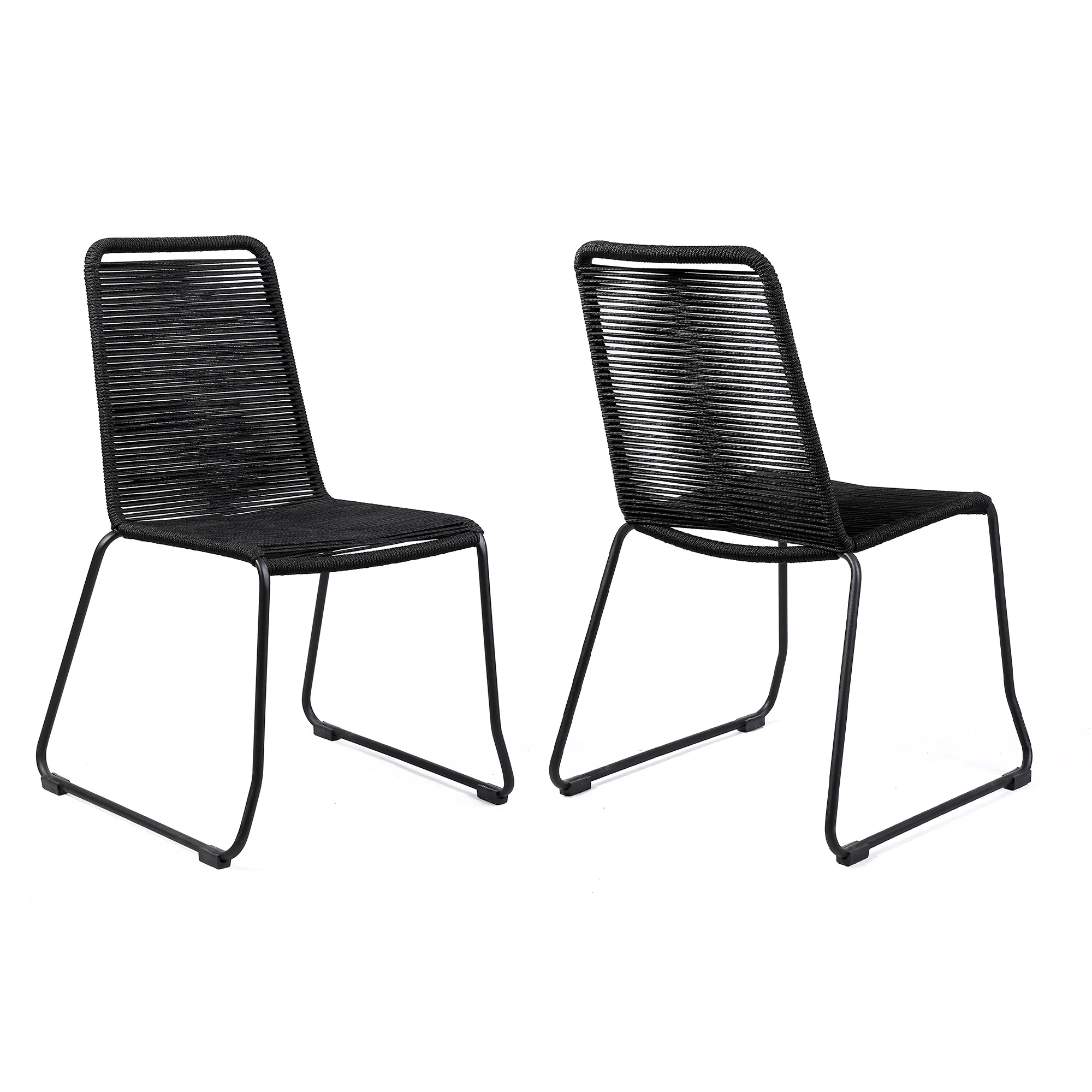 Shasta Outdoor Stackable Dining Chair - Set of 2