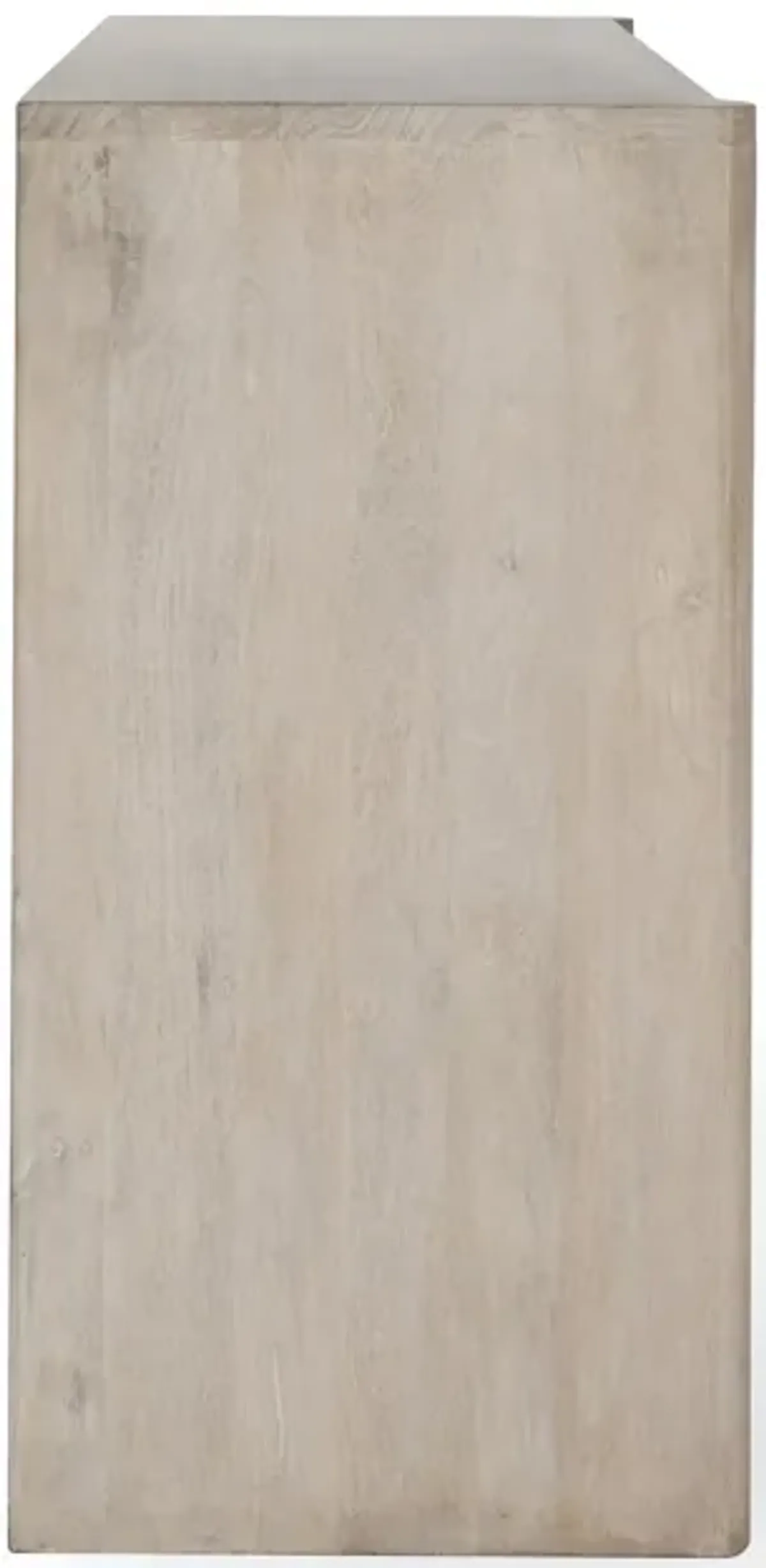 Ledro 82" Solid Wood White Washed Buffet Sideboard