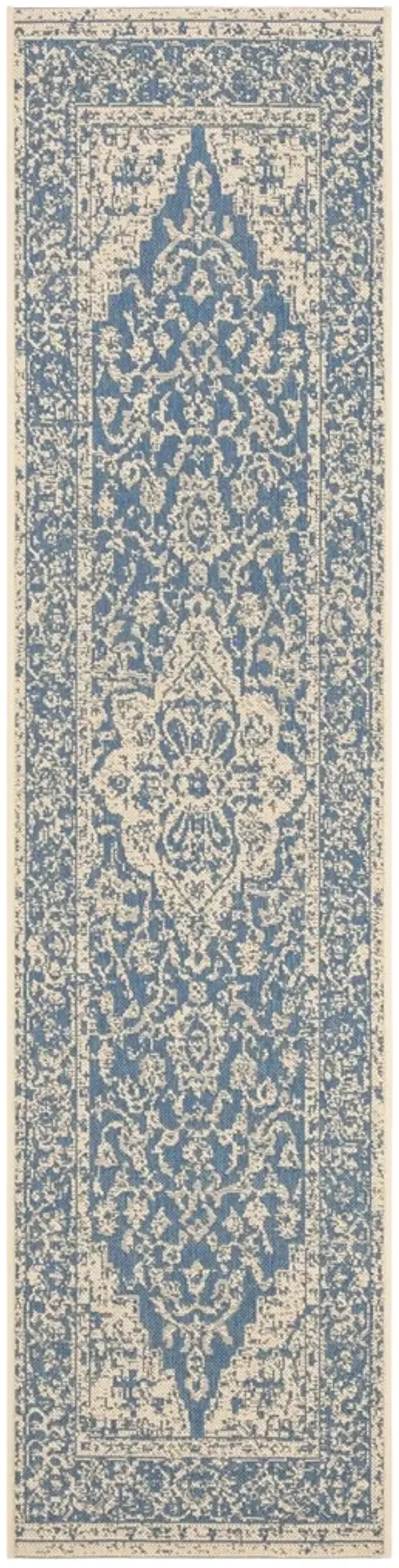 BEACH HOUSE 137 Blue 2'-2' X 10' Runner Rug