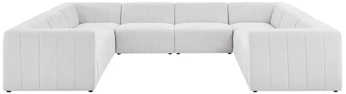 Bartlett Upholstered Fabric 8-Piece Sectional Sofa