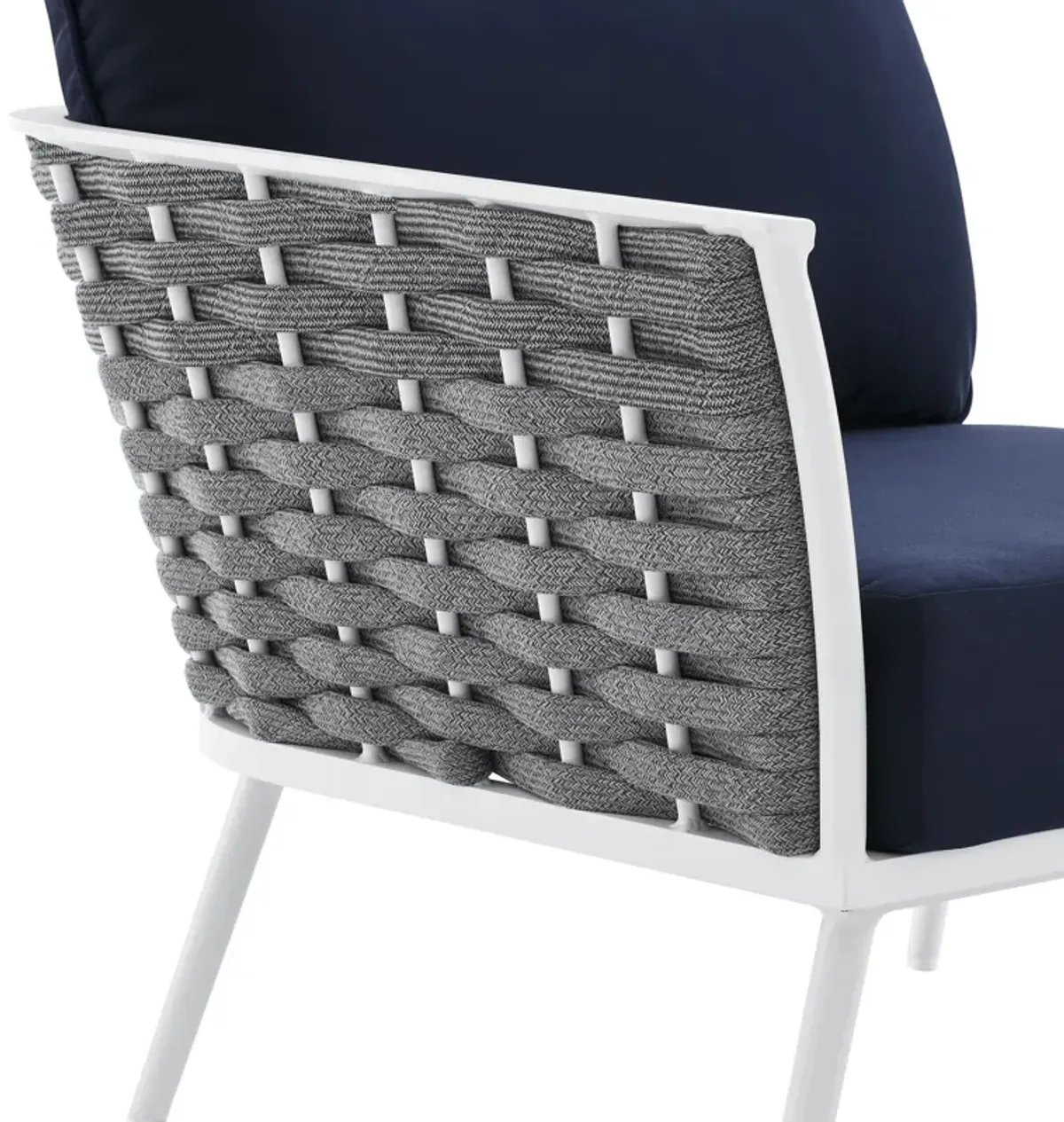 Stance Outdoor Patio Aluminum Left-Facing Armchair