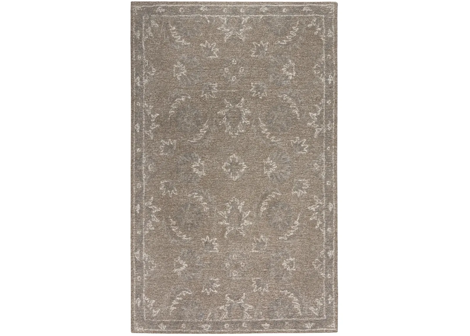 Harmony Brown  Wool 8'9" x 11'9" Rectangle Rug