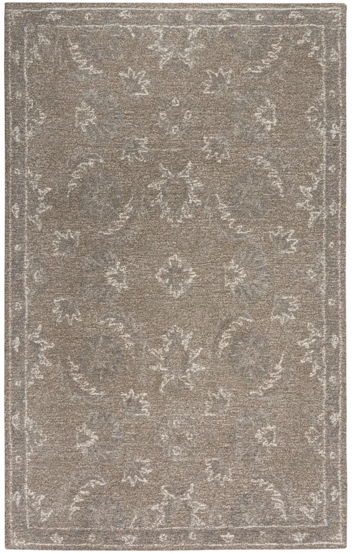 Harmony Brown  Wool 8'9" x 11'9" Rectangle Rug