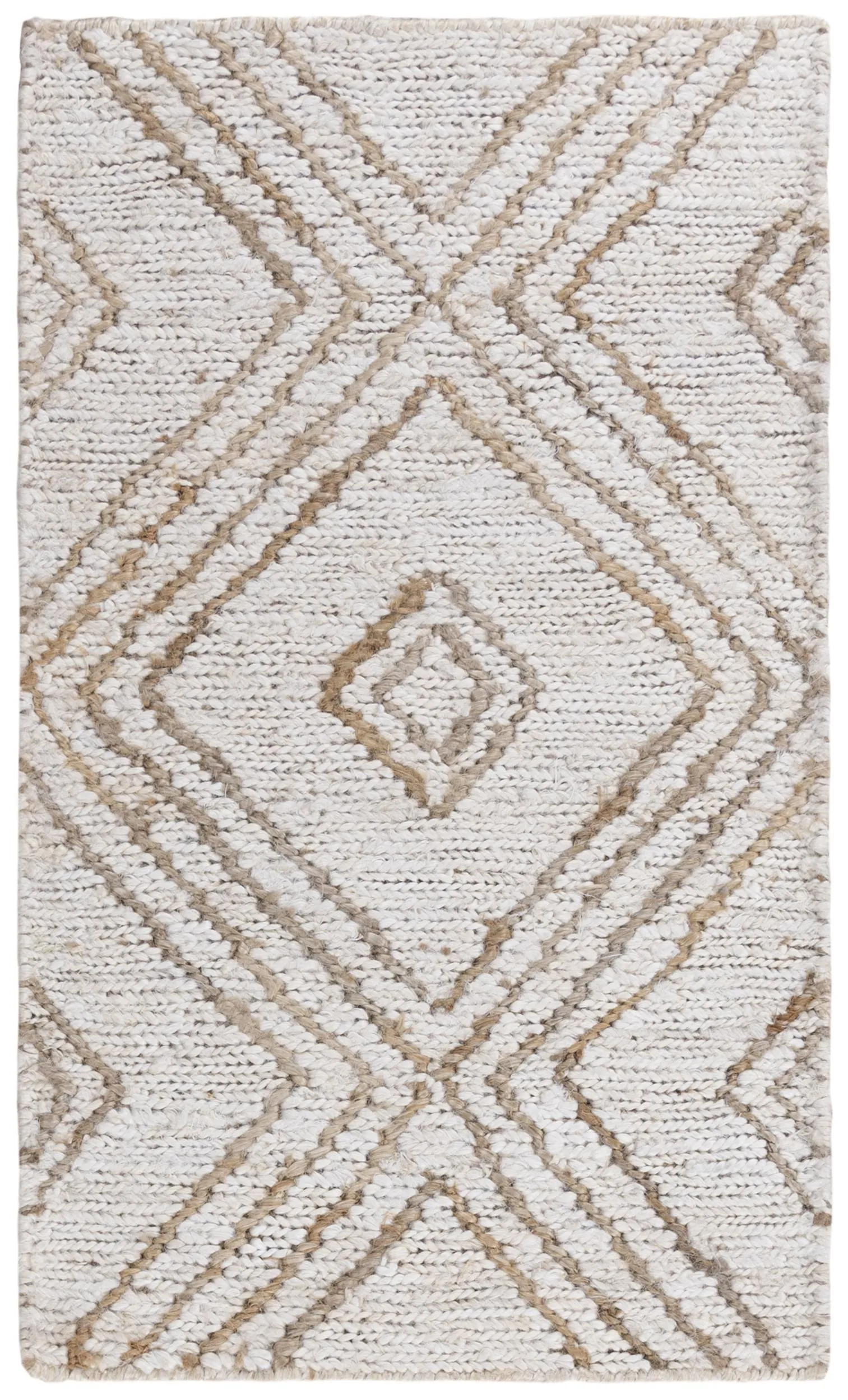 Bengal Beige  Jute 8' x 10' Rectangle Rug