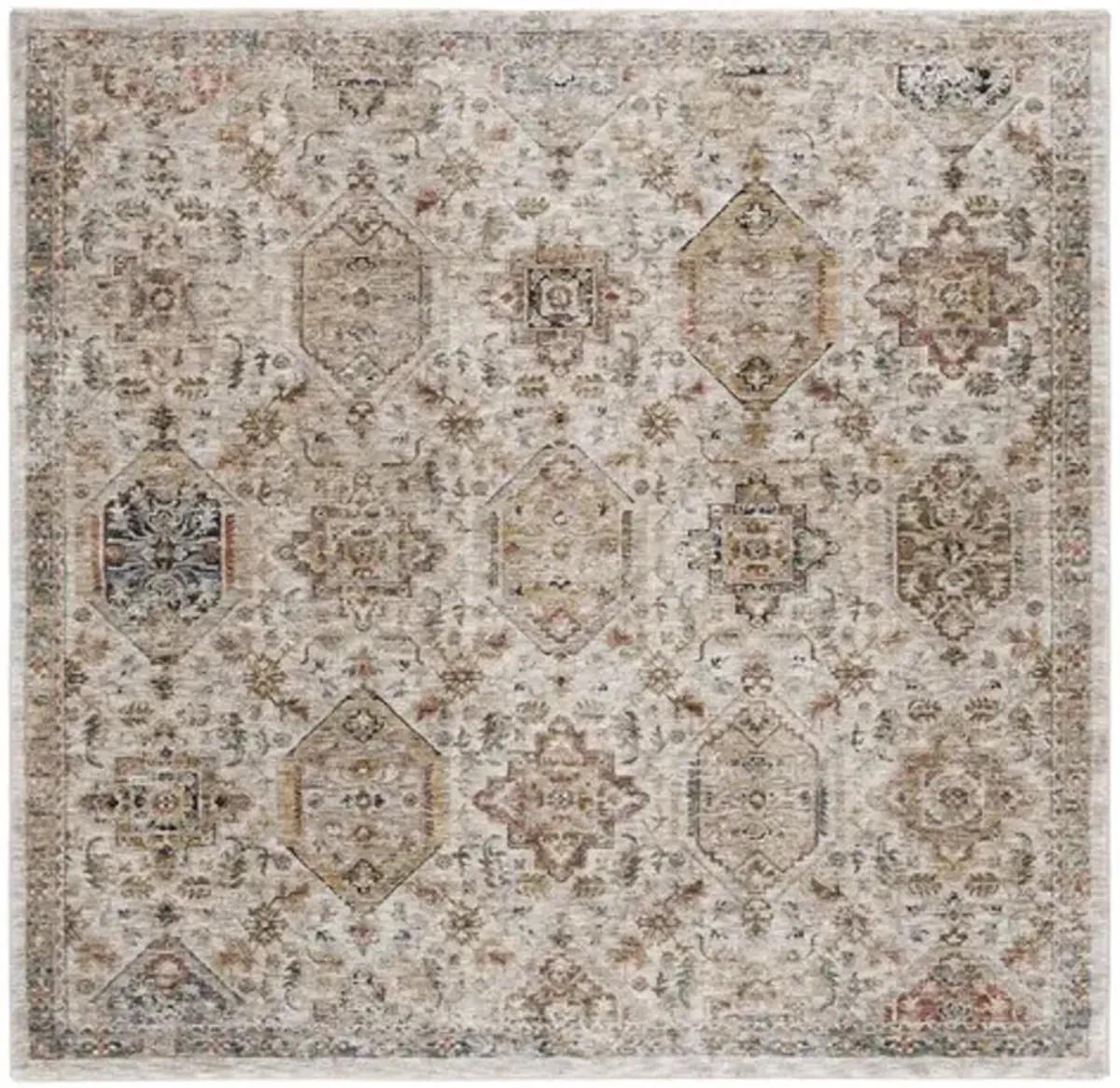 SILVERADO 108 Multi 6'-4' x 6'-4'Square Square Rug