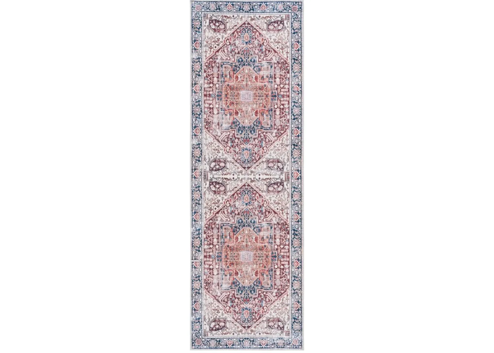 ARIZONA 109 Red 2'-6' X 8' Runner Rug