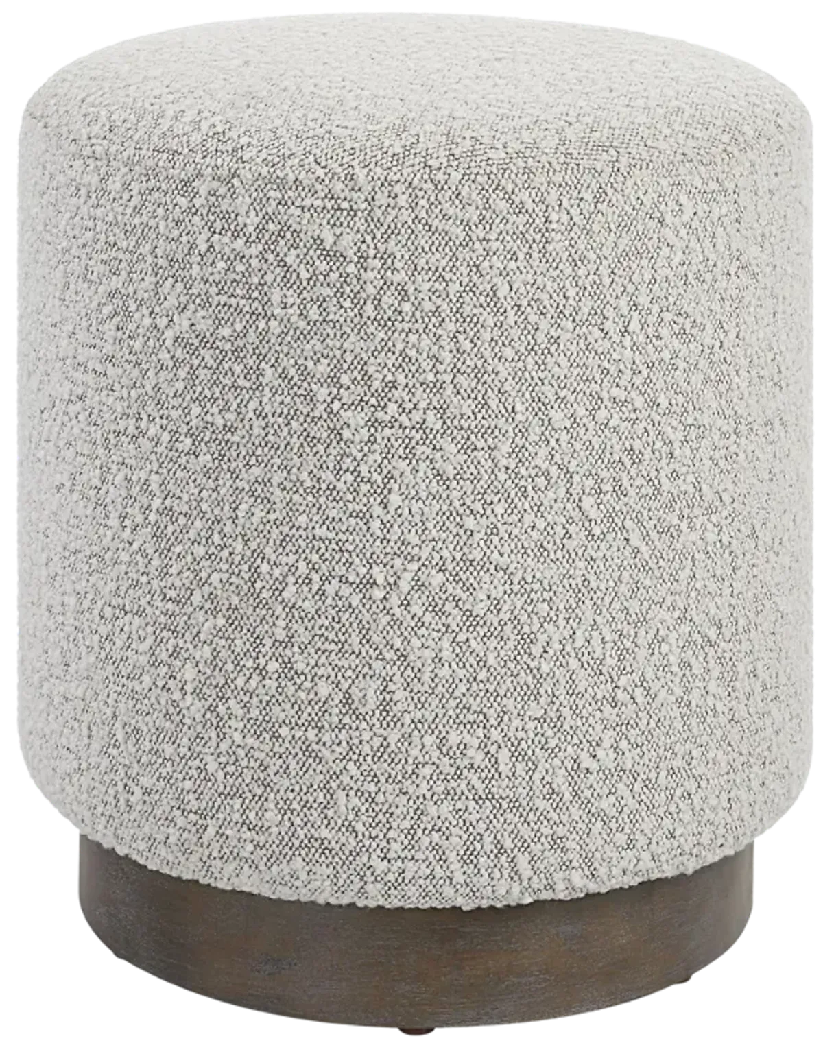 Avila Light Gray Ottoman