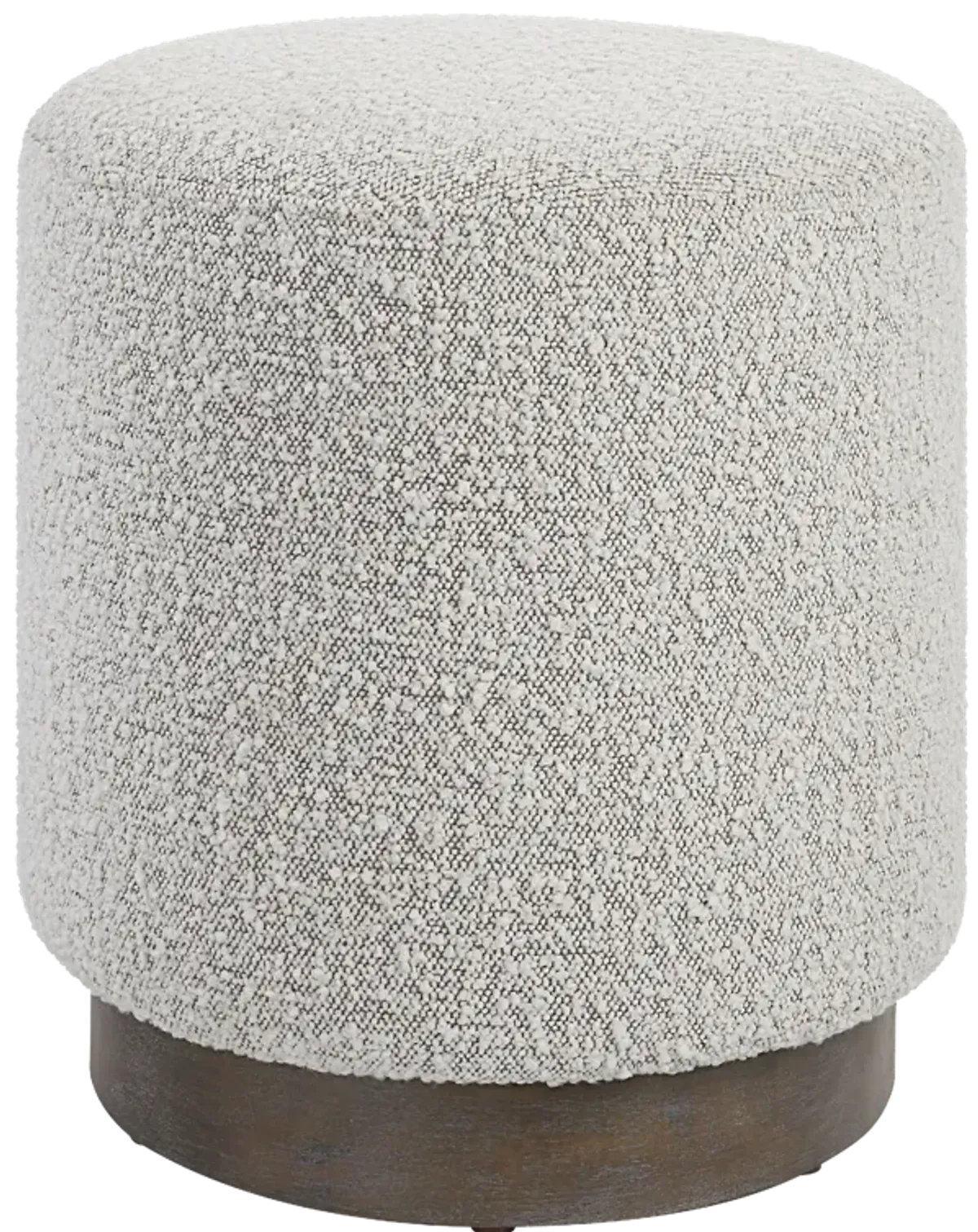 Avila Light Gray Ottoman