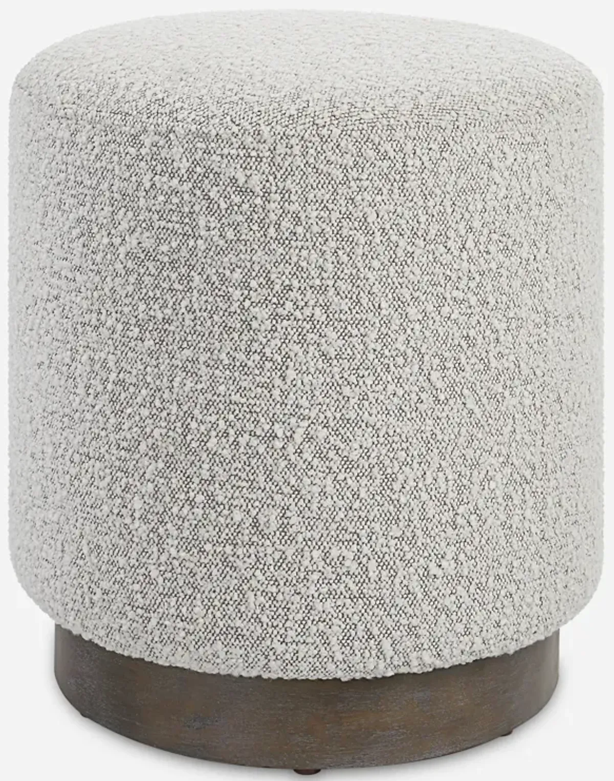 Avila Light Gray Ottoman